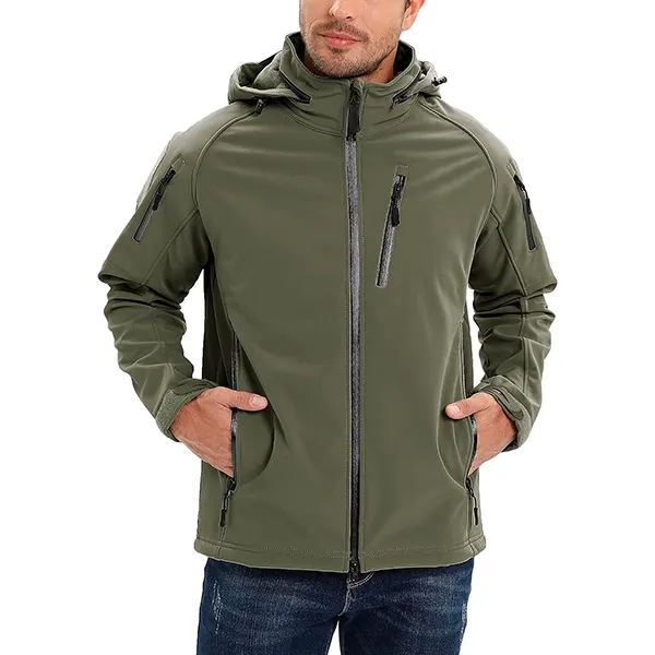 fleece jacket, winter jacket, tactical jacket, waterproof jacket, hooded jacket, fleece jacket with hoodie, windproof jacket