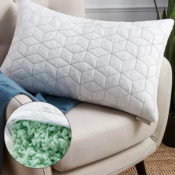 shredded memory foam pillow, neck pillow, bed pillow