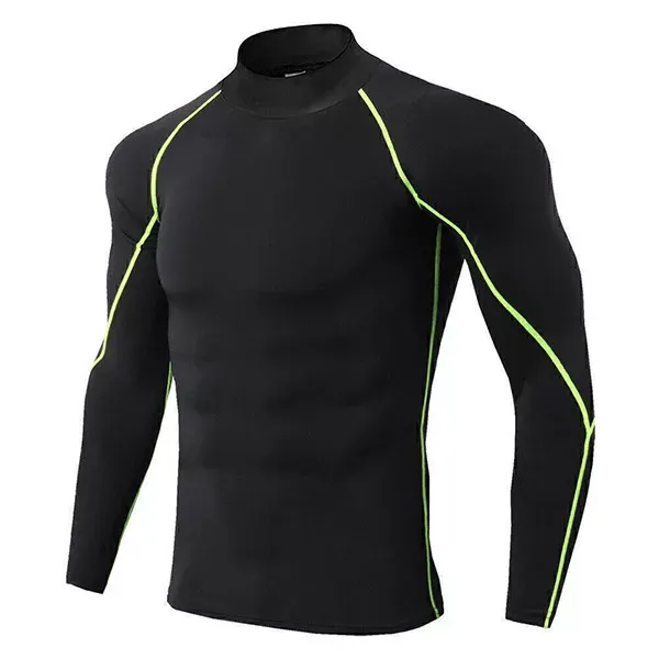 compression shirt, compression long sleeve, men rashguard, gym long sleeve