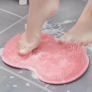 shower massage, shower foot scrubber mat