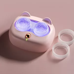 contact lenses cleaner, ultrasonic contact lenses cleaner
