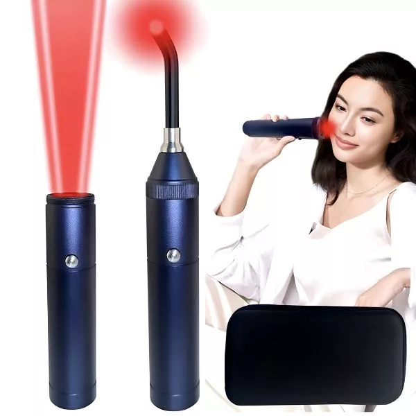 red light therapy wand, infrared therapy device, portable red light, red light face wand
