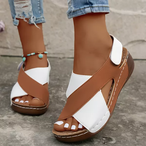 women shoes, platform sandals, women sandals, wedge sandals, summer sandals, comfortable sandals, summer shoes, beach sandals, cross strap sandals