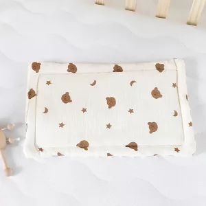 baby pillow, newborn pillow, cotton pillow, breathable pillow