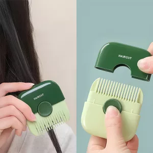 razor comb, blade comb, bangs cutter, mini trimmer, thinning comb