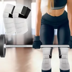 knee support, knee wraps, knee wraps for squatting, workout knee support, weightlifting wraps, deadlift wraps, gym knee wrap