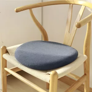 seat cushion, chair cushion, round seat cushion, memory foam seat cushion, chair pad