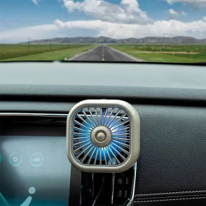 car fan, cooling car fan, usb car fan, LED fan