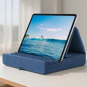 ipad holder, tablet holder, tablet pillow, ipad pillow, tablet stand, tablet holder pillow, foldable tablet stand, tablet pillow stand