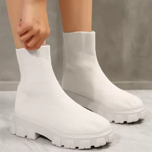 womens boots, sock ankle boots, platform boots, womens stylish boots