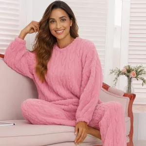 winter pajamas, flannel pajamas, womens flannel pajamas, warm pajamas