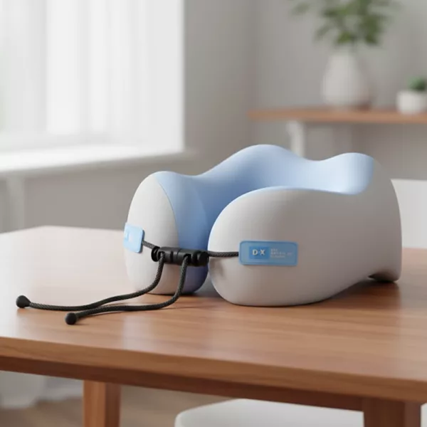 ergonomic pillow, u shaped pillow, memory foam pillow, travel pillow, neck pillow