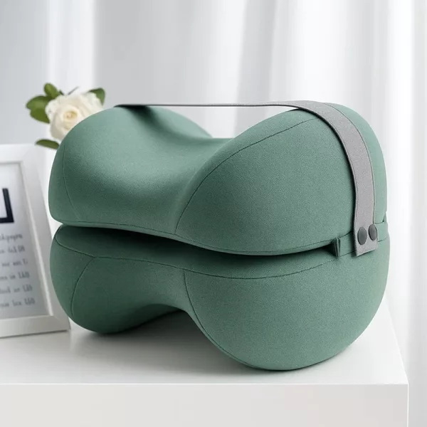 leg pillow, knee pillow, contoured knee pillow, memory foam knee pillow, knee pillow for side sleepers, between leg pillow, knee cushion, between knee pillow