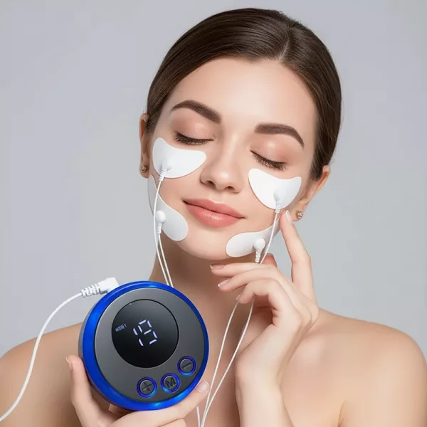 ems facial massager, under eye massager, skin tightening device,