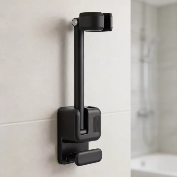 hair dryer holder shelf