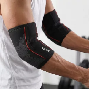 1 Pair Elastic Elbow Support Compression Sleeve Nylon Arm Band