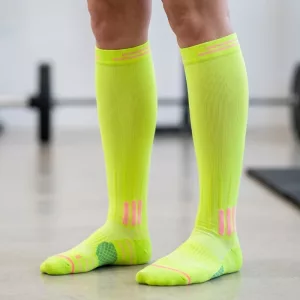 Moisture-Wicking Compression Knee-High Sports Socks