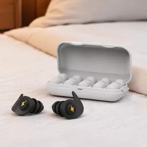Soft Silicone Noise-Cancelling Earplugs Soundproof Sleep Buds