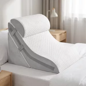 wedge pillow, triangle pillow, sleeping wedge pillow, foam wedge pillow, adjustable wedge pillow