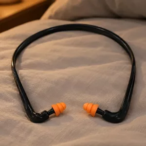 around the neck ear plugs, banded earplugs
