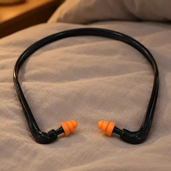 around the neck ear plugs, banded earplugs