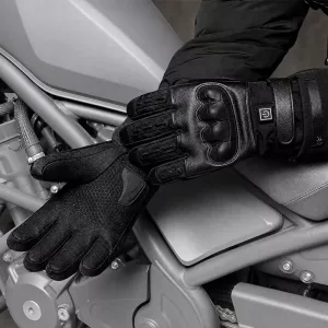 Waterproof Anti-Slip USB Heated Gloves with Touchscreen Fingers