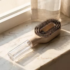 2-In-1 Detangling Soft Bristle Sprayer Hair Brush Scalp Massage Comb